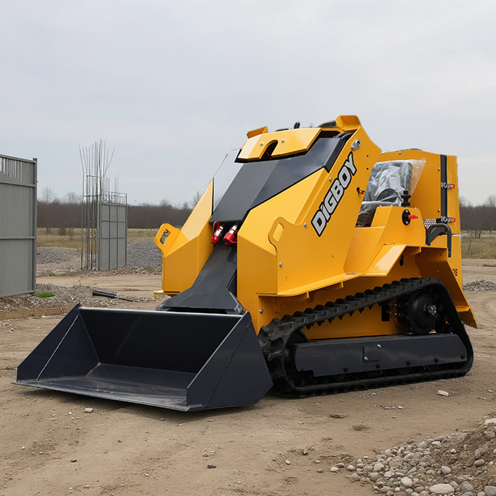 sit-on mini track loader