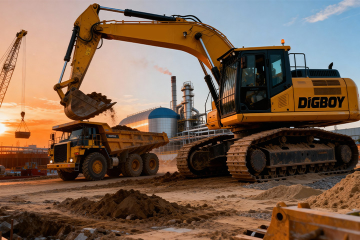 The DIG-BOY team - a trusted compact equipment manufacturer in China