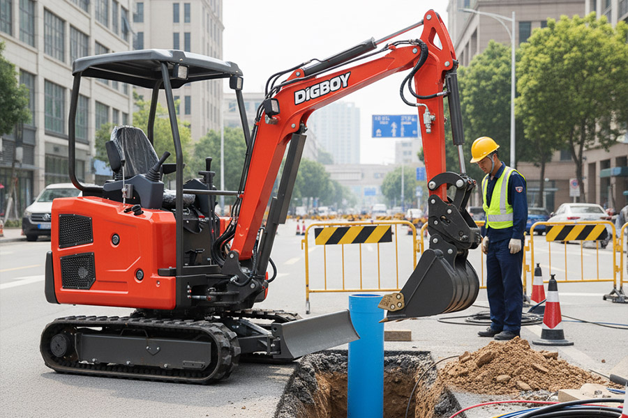 Municipal Mini Excavator