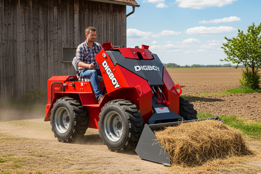 Sit-on Mini Track Loader